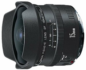 Canon EFレンズ EF15mm F2.8 フィッシュアイ 単焦点レンズ 超広角　(shin