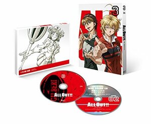 ALL OUT!! 第3巻(初回限定版) [DVD]　(shin