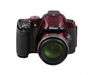 Nikon デジタルカメラ COOLPIX P520 光学42倍ズーム バリアングル液晶 レッド P520RD　(shin