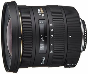 SIGMA 超広角ズームレンズ 10-20mm F3.5 EX DC HSM ニコン用 APS-C専用 202552　(shin