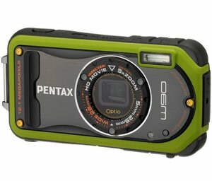 PENTAX 防水デジタルカメラ Optio W90 ピスタチオグリーン OPTIOW90PG　(shin