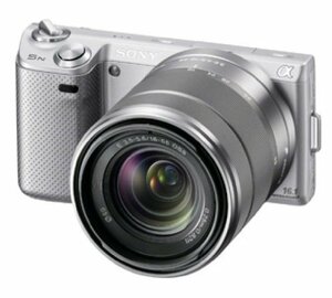 ソニー SONY ミラーレス一眼カメラ α NEX-5N ダブルズームレンズキット シルバー NEX-5NY/S　(shin