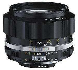 VoightLander フォクトレンダー 単焦点レンズ NOKTON 58mm F1.4 SLIIS Ai-S ニコンFマウント対応 　(shin