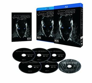 ゲーム・オブ・スローンズ 第七章:氷と炎の歌 ブルーレイ コンプリート・ボックス (初回限定生産/6枚組) [Blu-ray]　(shin