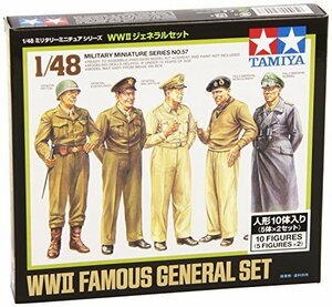 WWII Famous General Set - 1:48 Military - Tamiya [並行輸入品]　(shin
