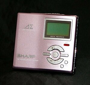 SHARP シャープ MD-DR7-P (ピンク) MDレコーダー MDLP対応 （MD録音再生兼用機/ポータブルMDプレーヤー　(shin