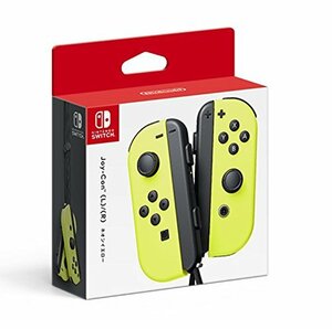 【任天堂純正品】Joy-Con (L)/(R) ネオンイエロー　(shin