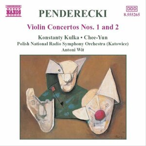 ペンデレツキ:管弦楽曲集4 ヴァイオリン協奏曲第1番, 第2番　(shin