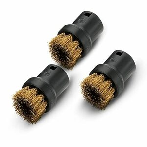 ケルヒャー(KARCHER) スチームクリーナー用アクセサリー ポイントブラシ 真ちゅう製 3個セット 2863061　(shin