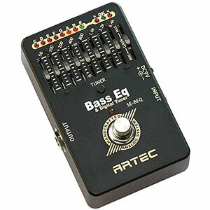 ARTEC エフェクター ベース用 チューナー付 8バンド グラフィック イコライザー SE-BEQ　(shin