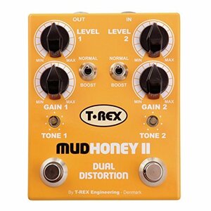 T-REX エフェクター ギター用 デュアル・ディストーション MUDHONEY II　(shin