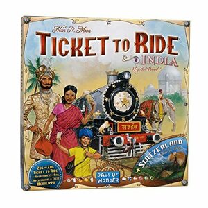 チケット・トゥ・ライドインド拡張セット (Ticket To Ride: INDIA) ボードゲーム　(shin