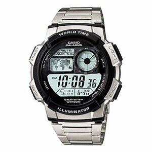 CASIO カシオ AE-1000WD-1A AE1000WD-1A スポーツ ワールドタイム搭載 メタルベルト メンズウォッチ 腕時計　(shin