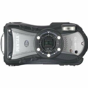 PENTAX 防水デジタルカメラ PENTAX WG-10 ブラック 1cmマクロ マクロスタンド付属 PENTAX WG-10BK 1　(shin