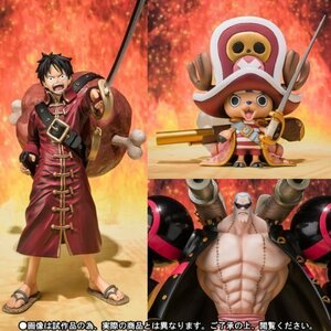 フィギュアーツZERO ONE PIECE FILM Z 決戦服Ver.セット（ルフィ・チョッパー・フランキー）　(shin