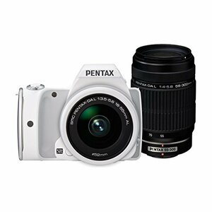 RICOH デジタル一眼レフ PENTAX K-S1 300ダブルズームキット [DAL18-55mm・DAL55-300mm] ホワイ　(shin