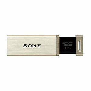 ソニー USBメモリ USB3.1 128GB ゴールド 高速タイプ USM128GQXN [国内正規品]　(shin