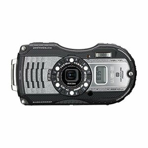 RICOH 防水デジタルカメラ WG-5GPS ガンメタリック 防水14m耐ショック2.2m耐寒-10度 RICOH WG-5GPS G　(shin