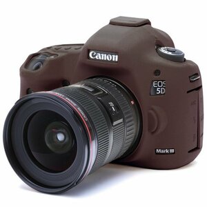 DISCOVERED イージーカバー Canon EOS 5DS / 5DS R/ 5D Mark 3 チョコブラウン　(shin