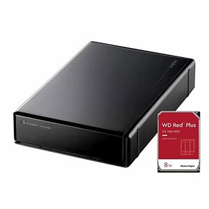 ロジテック 外付けHDD 信頼性の高い WD Red plus 採用 搭載 4TB 【 Win/Mac / PS4 / PS5 / テレ　(shin