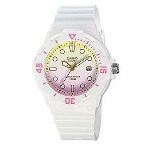 CASIO カシオ チプカシ 腕時計 デジタル ホワイト ピンク イエロー LRW-200H-4E2【並行輸入品】　(shin