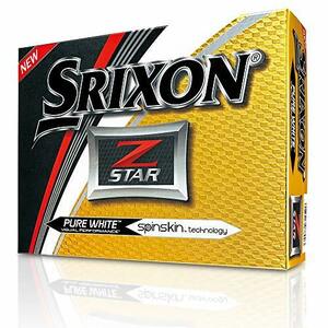 SRIXON(スリクソン) ゴルフボール Z-Star Z-Star (ゼットスター) ゴルフボール 3ピース構造 2017 年モデル 　(shin