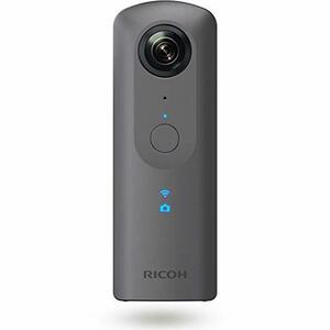 RICOH THETA V メタリックグレー 360度カメラ 手ブレ補正機能搭載 4K動画 360度空間音声 Android OS搭載で　(shin