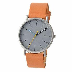 スカーゲン SKAGEN シグネチャー SIGNATUR クオーツ メンズ 腕時計 SKW6373 グレー/ライトブラウン [並行輸入品　(shin