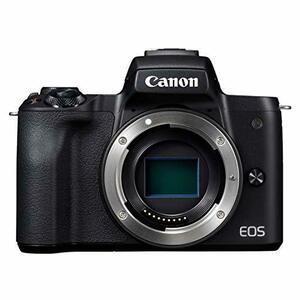 Canon ミラーレス一眼カメラ EOS Kiss M ボディー ブラック EOSKISSMBK-BODY　(shin