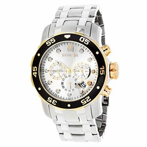 Invicta Men's Pro Diver 80040 Silver Stainless-Steel Plated Swiss Pa　(shin