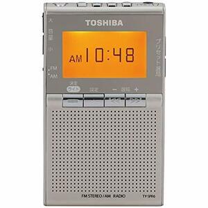 東芝 ワイドFM/AMポケットラジオTOSHIBA TY-SPR6-N　(shin