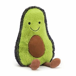 Jellycat【ジェリーキャット】Amuseable Avocado soft toy 30cm アボカド ぬいぐるみ Mサイズ　(shin