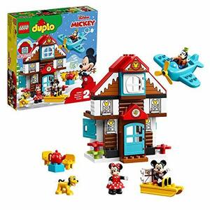 レゴ(LEGO) デュプロ ミッキーとミニーのホリデーハウス 10889 ブロック おもちゃ 女の子　(shin
