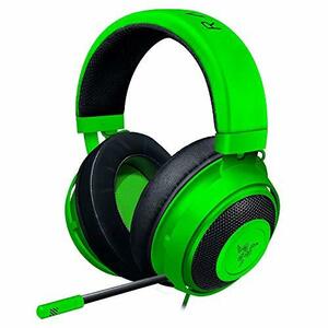 Razer Kraken Green ゲーミングヘッドセット + THX USBオーディオコントローラー 3.5mm/USB 7.1 立　(shin