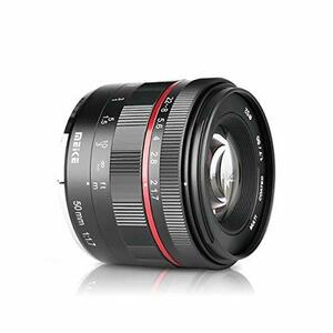 Meike MK 50 mm f/1.7 Full Frame Aperture Manual Focus Lens for Fujif　(shin
