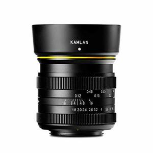 【国内正規品】 KAMLAN 交換レンズ 単焦点レンズ 広角レンズ 21? F1.8 FUJIFILM Xマウント用 APS-C 国内保　(shin