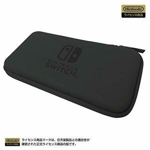 【任天堂ライセンス商品】スリムハードポーチfor Nintendo Switch Lite ブラック 【Nintendo Switch 　(shin