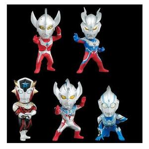 一番くじ ウルトラマンタイガ＆ウルトラヒーローズ B賞 ウルトラヒーロー ディフォルメフィギュア 全5種セット　(shin