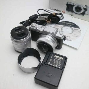 Panasonic ミラーレス一眼カメラ DMC-GF7 ボディ単体(ブラック×シルバー)　(shin