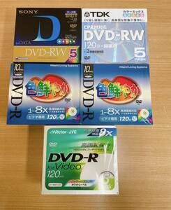 [TDK DVD-RW etc. video recording * data * video for disk together ]SONY DVD-RW/DVD-R/ Victor / color .../A510-031