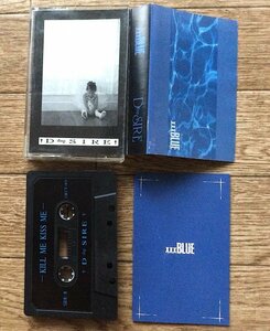  self .D≒SIRE cassette tape xxxBLUE wistaria rice field ..JILS visual series Kαin demo tape V series visual limitation PROMO promo DEMO TAPE indies 90 period 