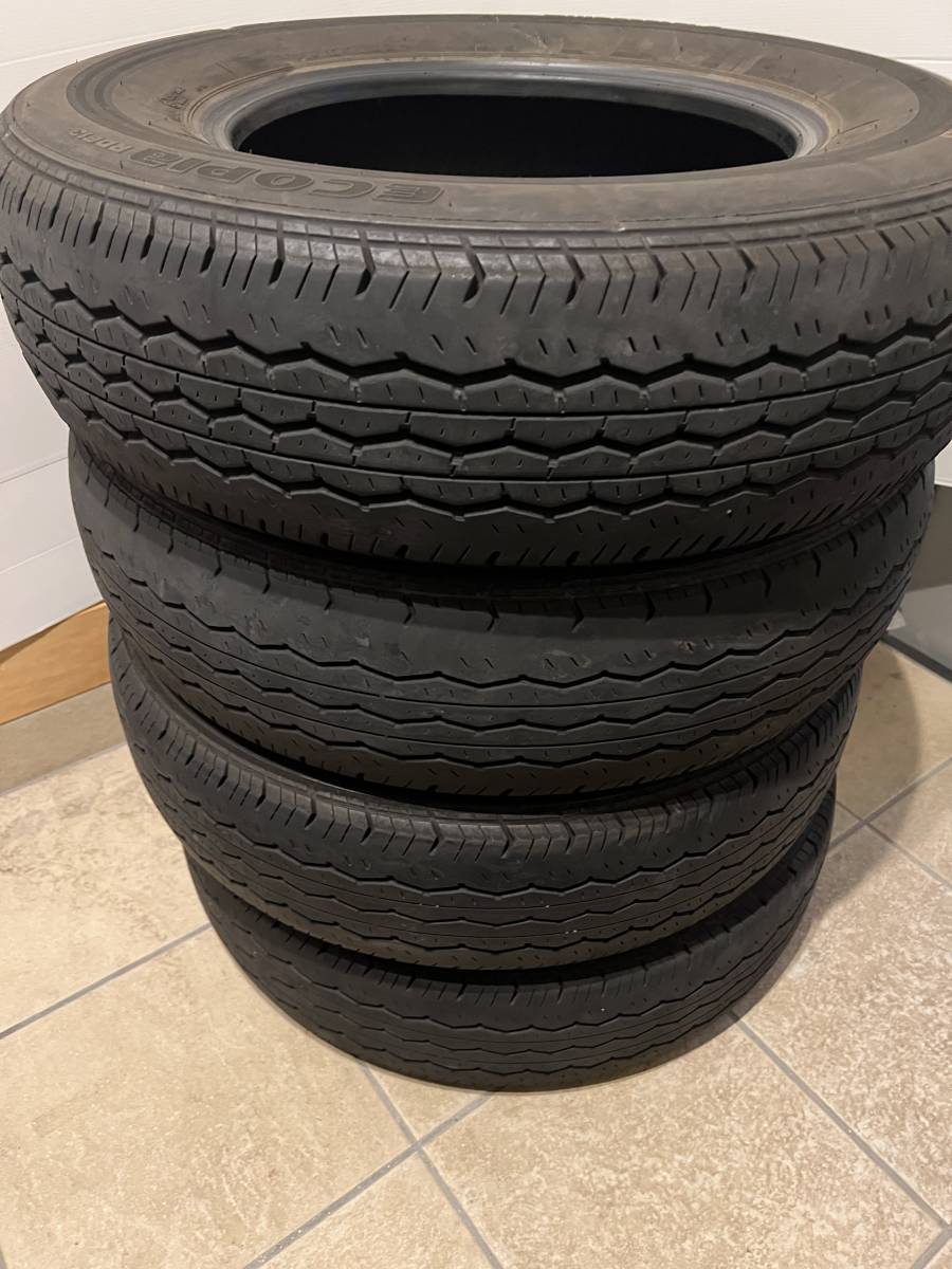 2023年最新】ヤフオク! -ブリヂストンタイヤ エコピア 195、80r15の