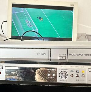 MITSUBISHI 三菱 DVR-HS315 ビデオ一体型DVDレコーダー HDDとDVD動作OK