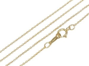 14KGF ネックレス あずきチェーン1.1mm 40cm[1コ販売] / 14K-CH4