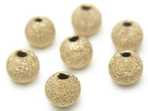 14KGF ビーズ 丸玉 4mm［スターダスト］[4コ販売] / 14K-130BZ