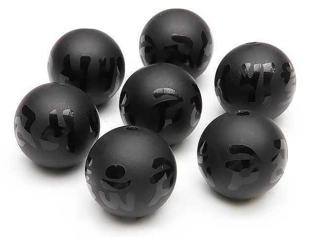 मोतियों के रूप में बेचा गया - छह-अक्षर मंत्र नक्काशीदार पाले से ढका गोमेद गेंद, 12मिमी, 6 मोतियों के रूप में बेचा गया / T076 OX12J6F, पोत का कारचोबी, मनका, वास्तविक पत्थर, अर्द्ध कीमती पत्थर