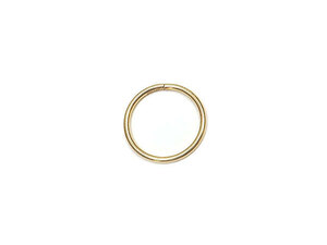 14KGF sleeper hoop earrings 12mm[1 pair sale ] / 14K-AA028