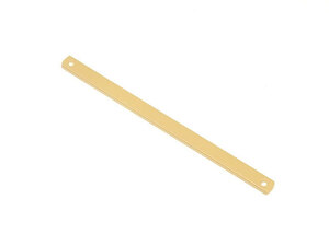 14KGF バープレート 両穴 38×2.5mm【1コ販売】 / 14K-581BAR