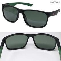 ＜WAYFARER＞タイプ【Coleman Co3076-2】グリーンスモーク偏光★Ｆ：ブラックマット・グリーン♪_画像1