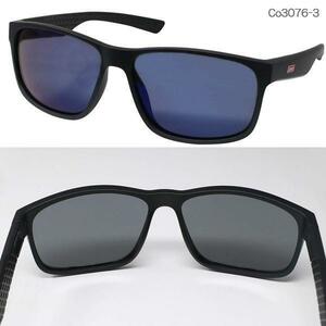 <WAYFARER type >[Coleman Co3076-3] smoked * blue mirror *F: black mat * black!